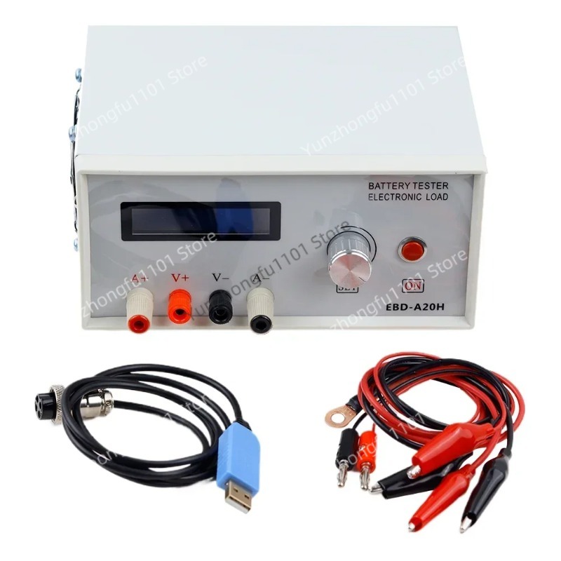 Battery Load Tester - Penguji Kapasitas Baterai 30V 20A 200W