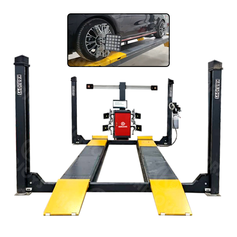Wheel Alignment Machine - Mesin Servis Mobil Satu Stasiun Karjoys