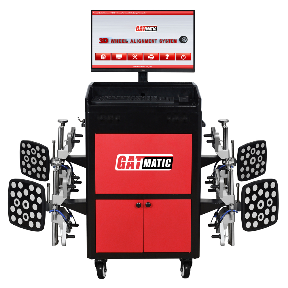 Mesin Perata Ban 3D HD Portabe - Wheel Alignment Machine ulasan dan harga