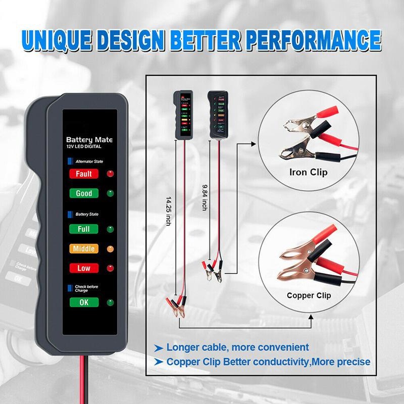 Penguji Aki Mobil Mini 12V - P - Battery Load Tester ulasan dan harga