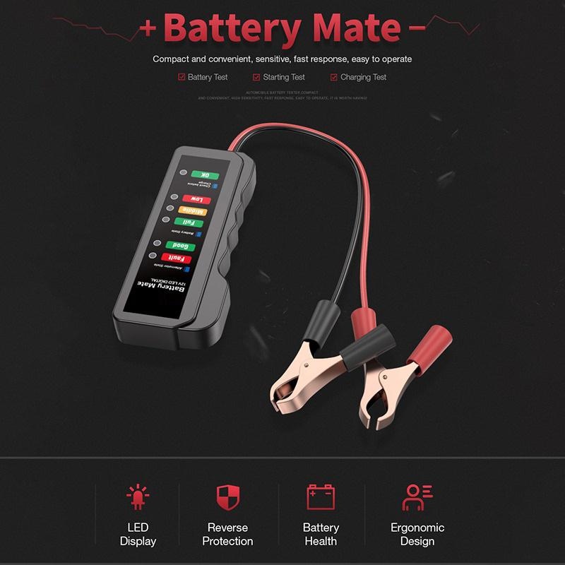 Penguji Aki Mobil Mini 12V - P - Battery Load Tester ulasan dan harga