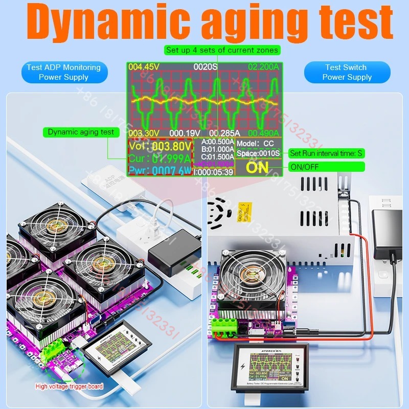 BW600 DC1-200V WiFi Indikator  - Battery Load Tester ulasan dan harga