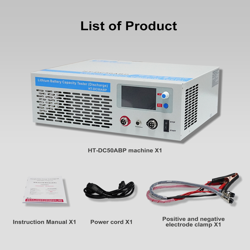 Heltec HT‑DC50ABP Penguji Kapa - Battery Load Tester ulasan dan harga